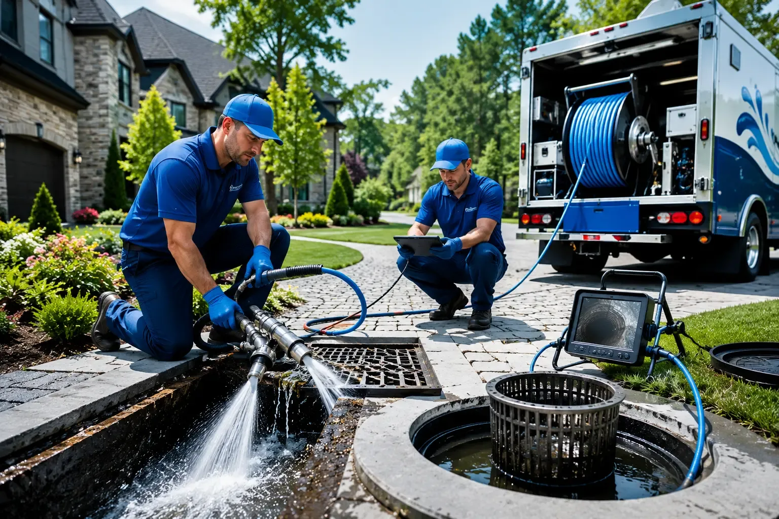 Local outdoor drain cleaning professionals in Rosenberg, TX